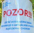 Vyjádření SVS ke klamavým cedulím v lesích kvůli Aujeszkyho chorobě